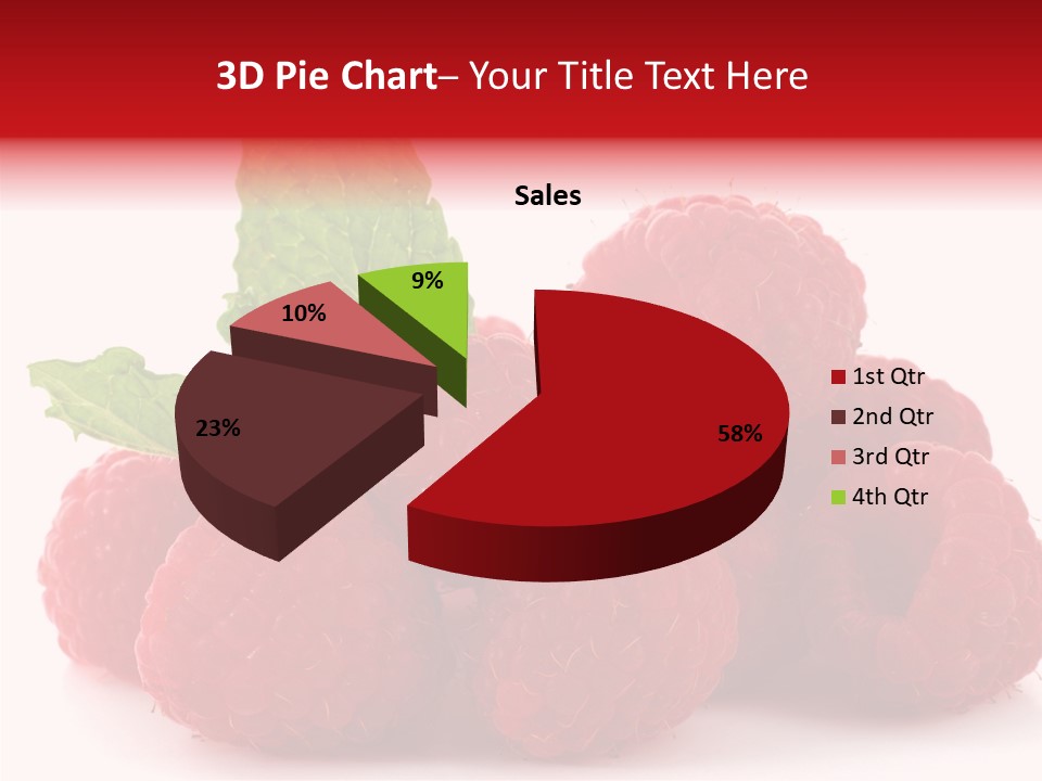 Closeup Life Flavor PowerPoint Template