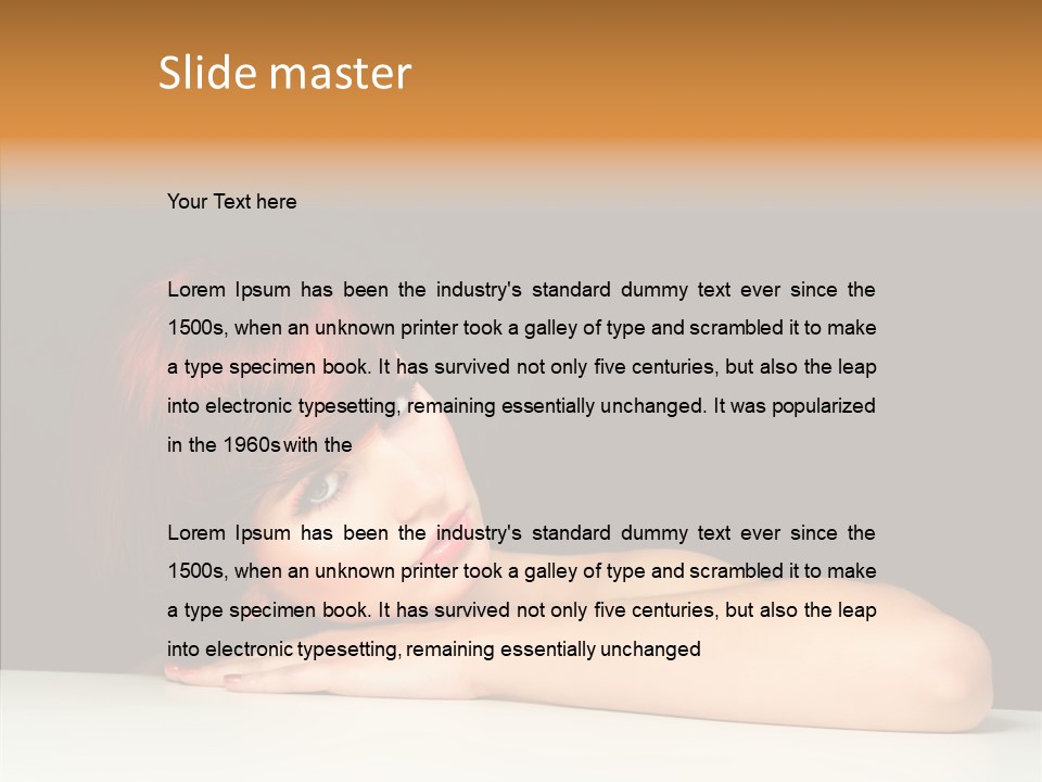 Laying Background Elegance PowerPoint Template