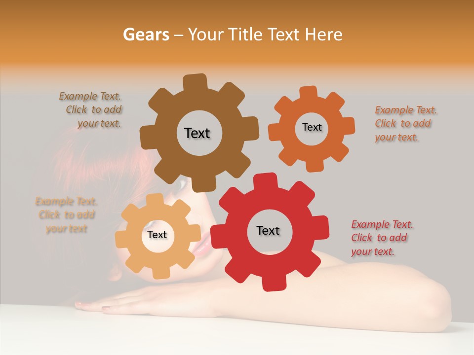 Laying Background Elegance PowerPoint Template