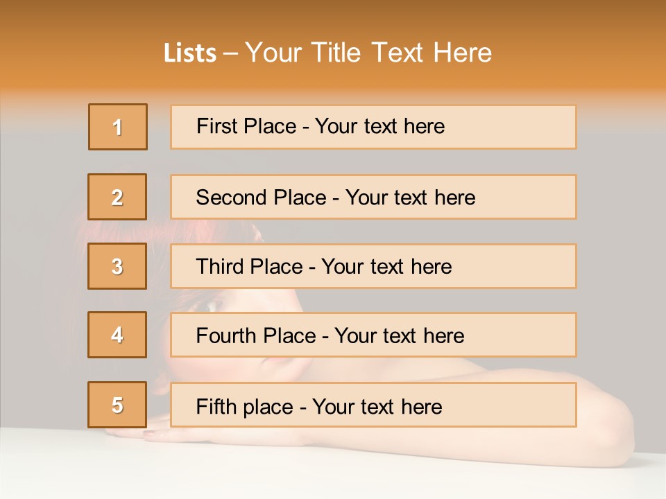 Laying Background Elegance PowerPoint Template