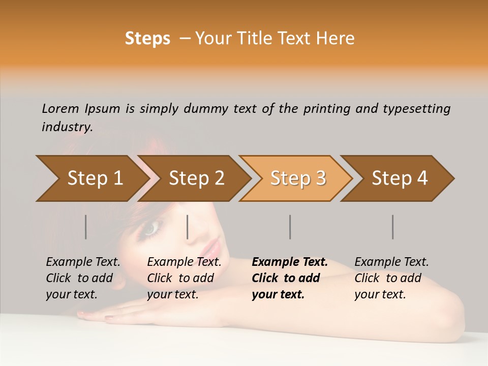 Laying Background Elegance PowerPoint Template