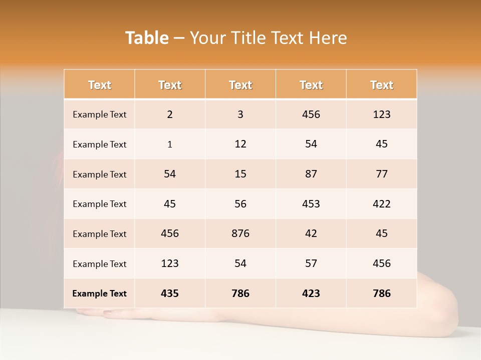 Laying Background Elegance PowerPoint Template