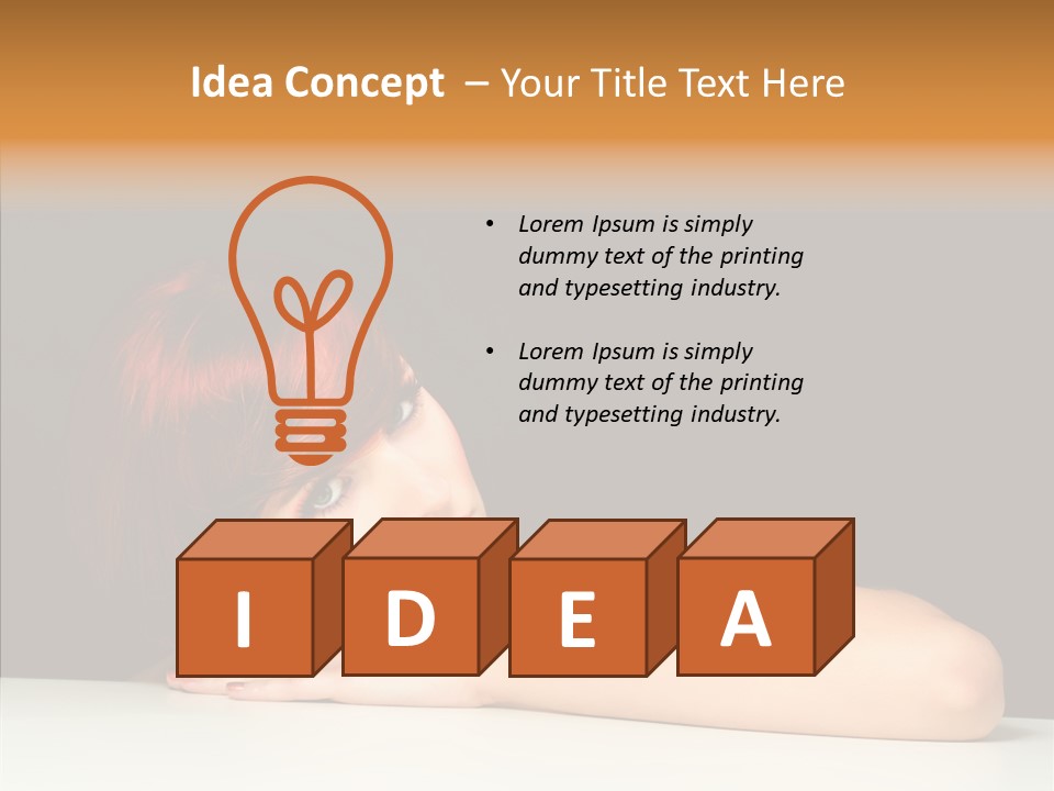 Laying Background Elegance PowerPoint Template