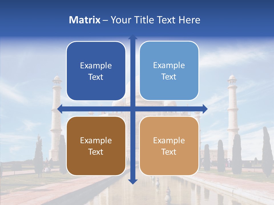 Landscape Symbol Beautiful PowerPoint Template
