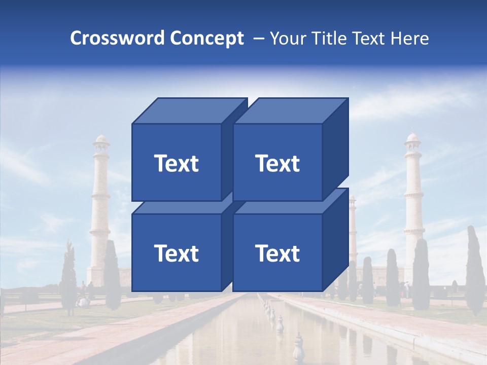 Landscape Symbol Beautiful PowerPoint Template