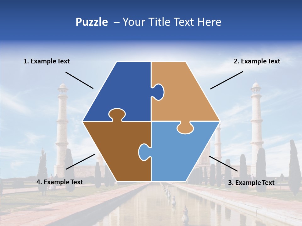 Landscape Symbol Beautiful PowerPoint Template