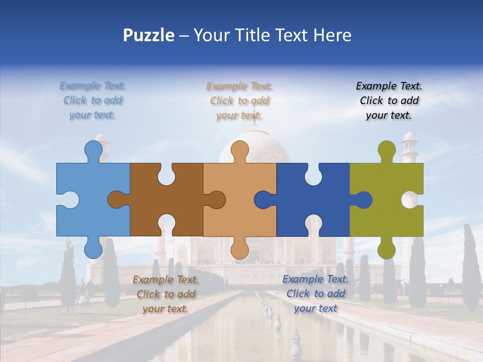 Landscape Symbol Beautiful PowerPoint Template