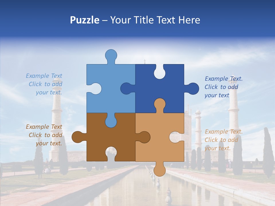 Landscape Symbol Beautiful PowerPoint Template