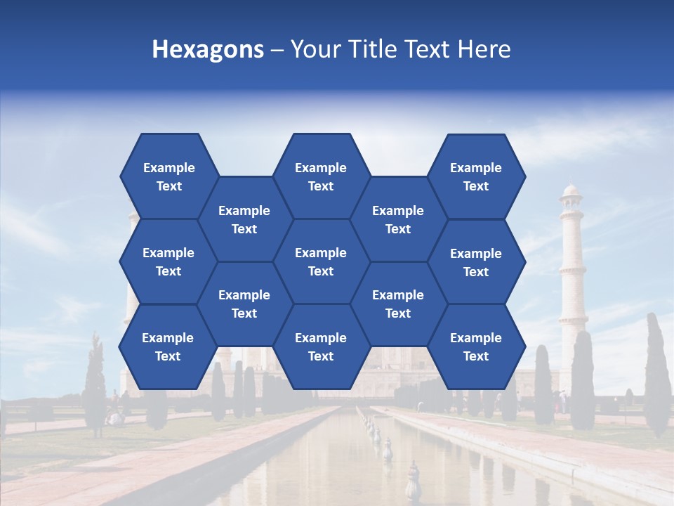 Landscape Symbol Beautiful PowerPoint Template