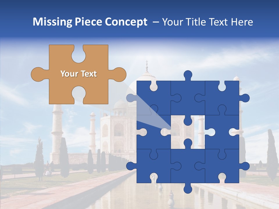 Landscape Symbol Beautiful PowerPoint Template