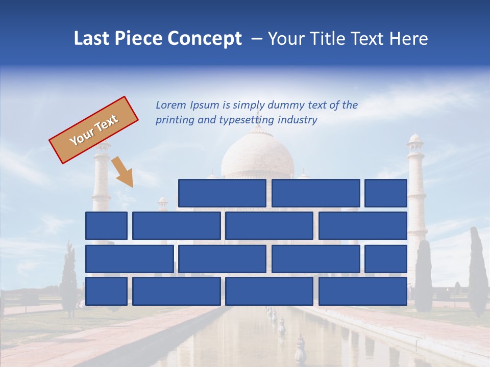 Landscape Symbol Beautiful PowerPoint Template