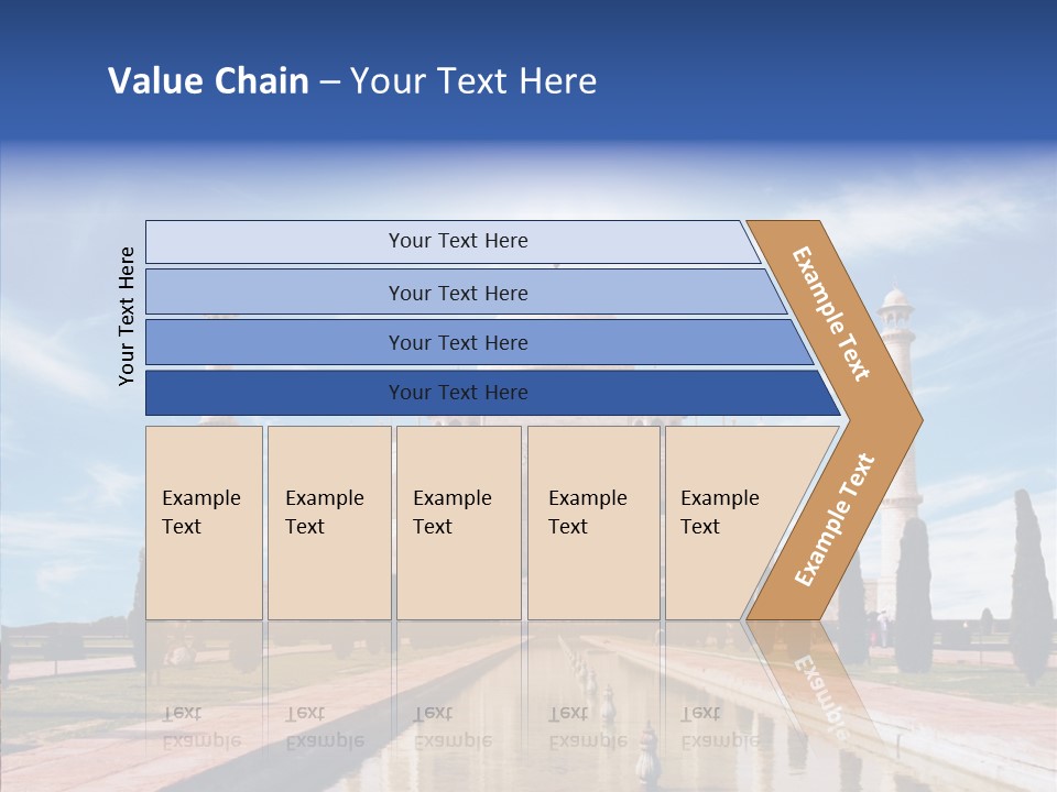 Landscape Symbol Beautiful PowerPoint Template