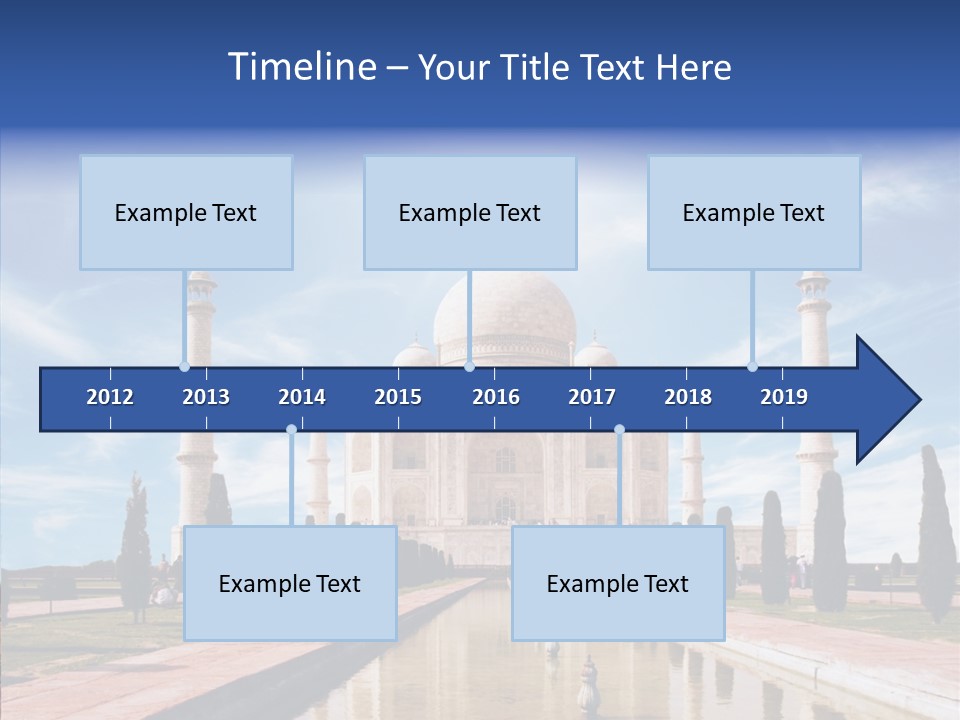 Landscape Symbol Beautiful PowerPoint Template