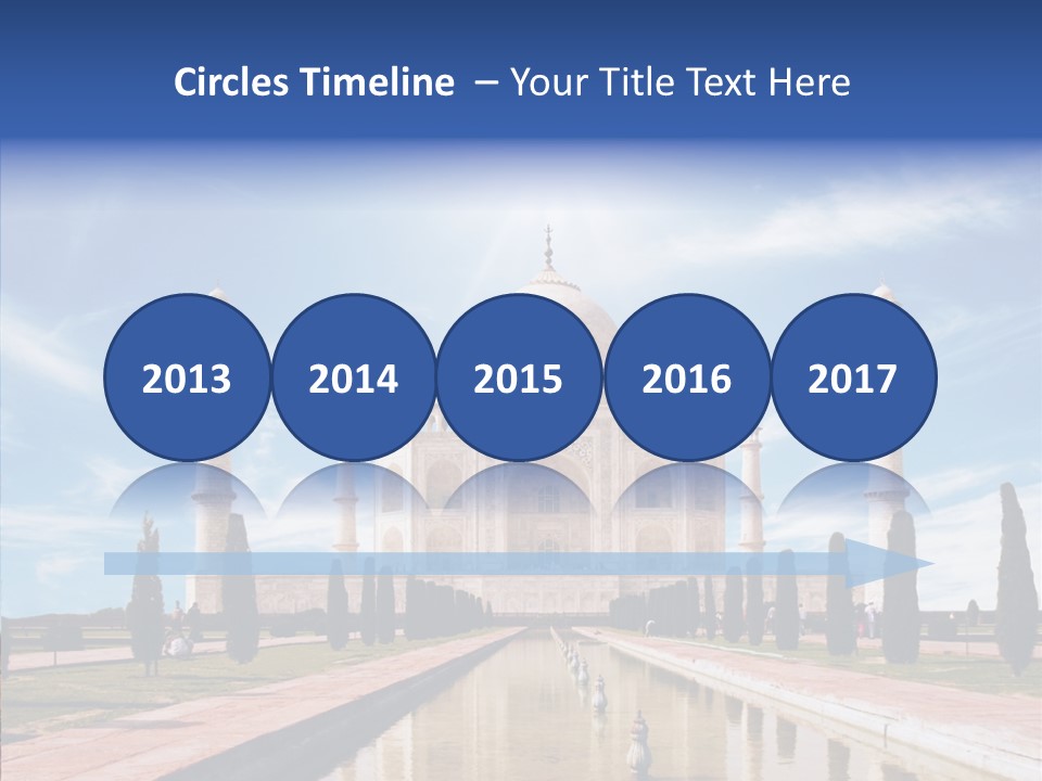 Landscape Symbol Beautiful PowerPoint Template