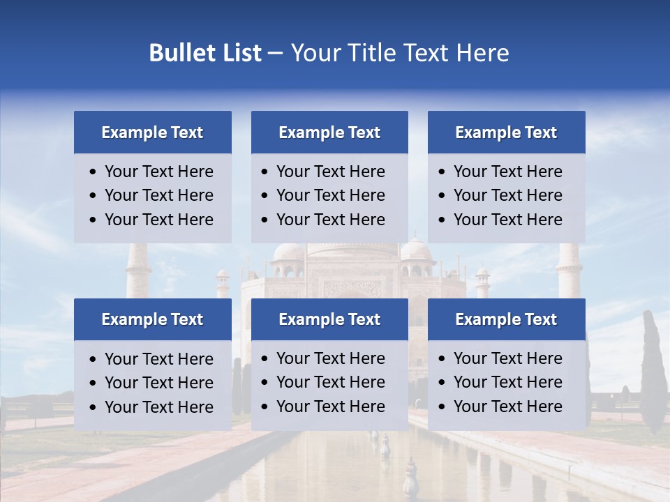 Landscape Symbol Beautiful PowerPoint Template
