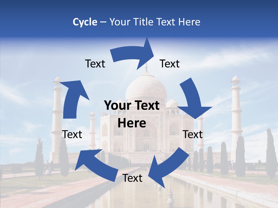 Landscape Symbol Beautiful PowerPoint Template