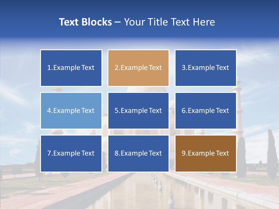Landscape Symbol Beautiful PowerPoint Template