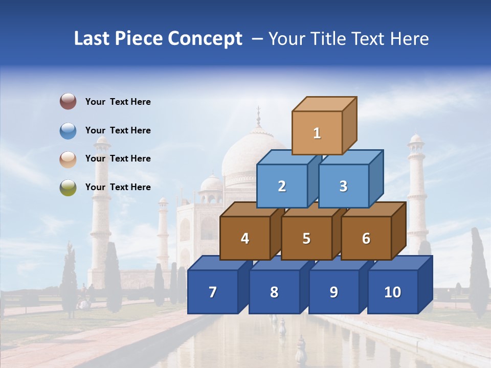 Landscape Symbol Beautiful PowerPoint Template