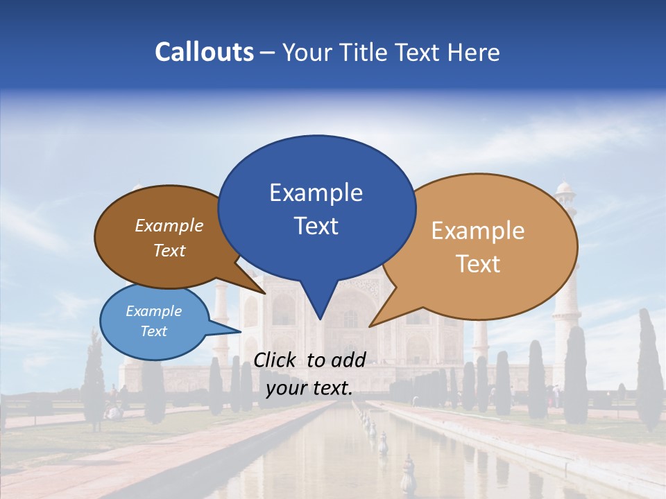 Landscape Symbol Beautiful PowerPoint Template