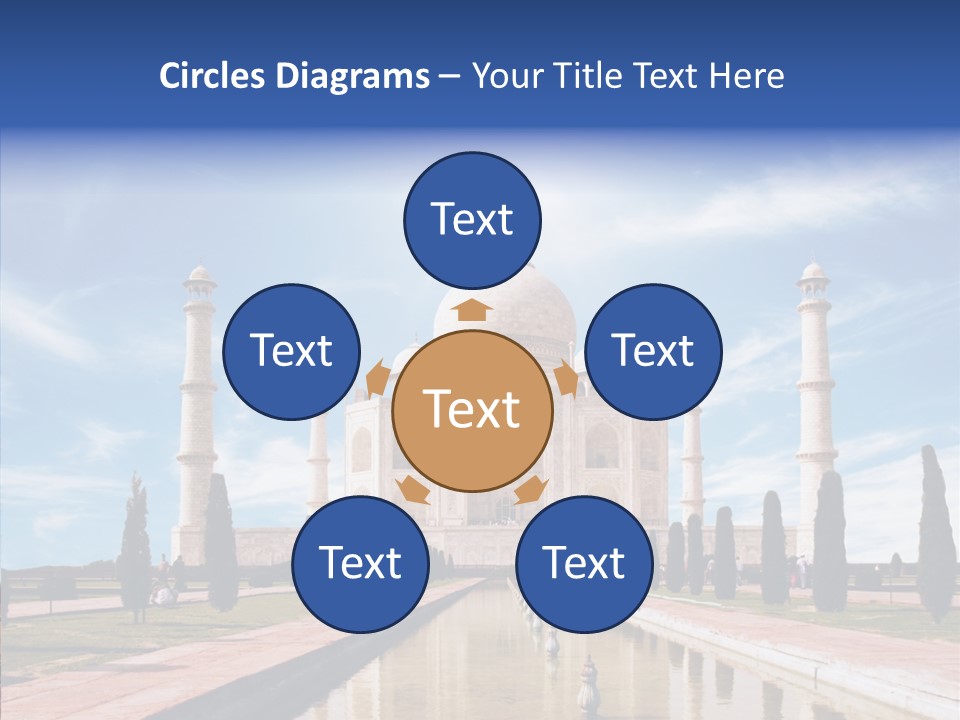 Landscape Symbol Beautiful PowerPoint Template