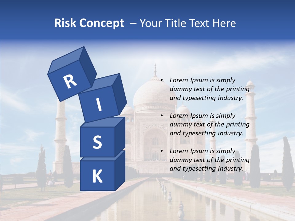 Landscape Symbol Beautiful PowerPoint Template