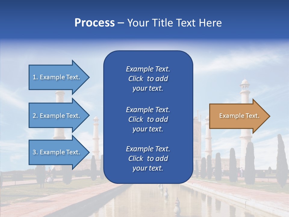 Landscape Symbol Beautiful PowerPoint Template