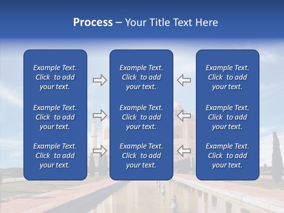 Landscape Symbol Beautiful PowerPoint Template