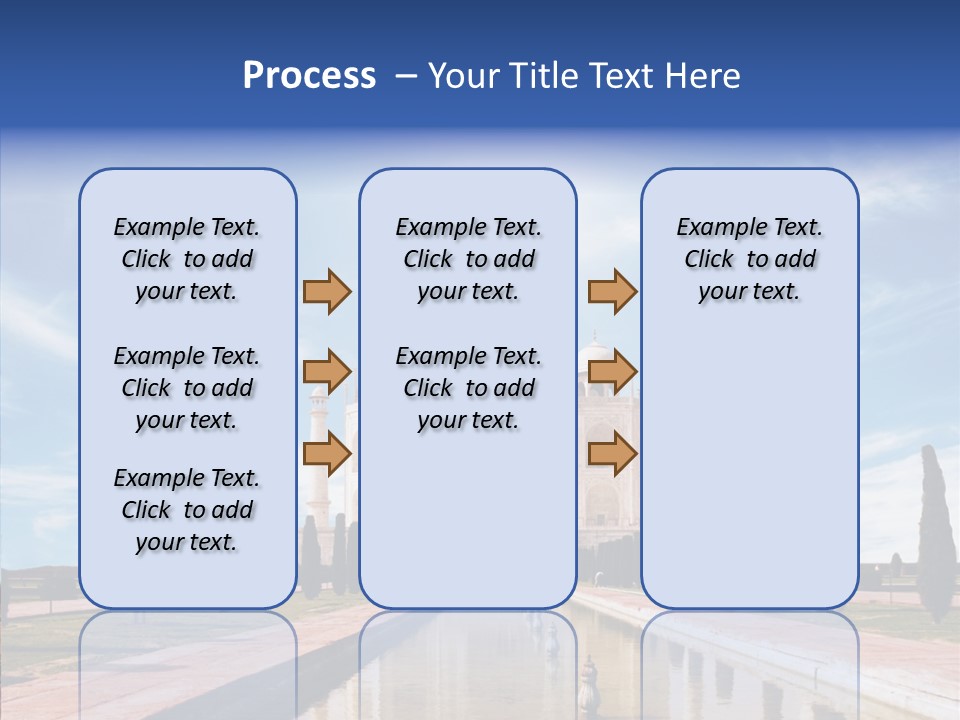 Landscape Symbol Beautiful PowerPoint Template