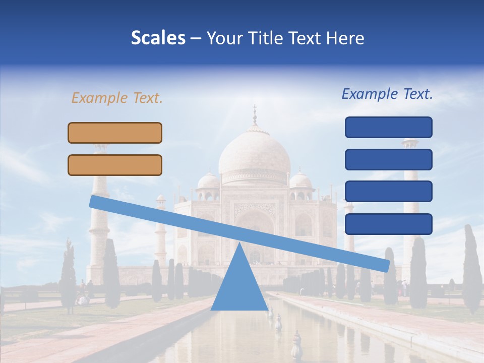 Landscape Symbol Beautiful PowerPoint Template