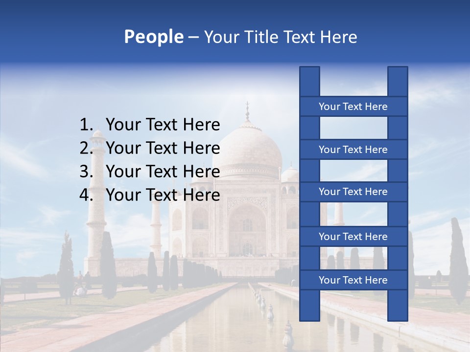 Landscape Symbol Beautiful PowerPoint Template