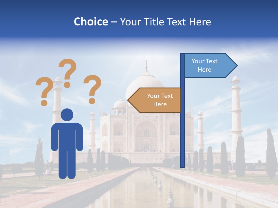 Landscape Symbol Beautiful PowerPoint Template