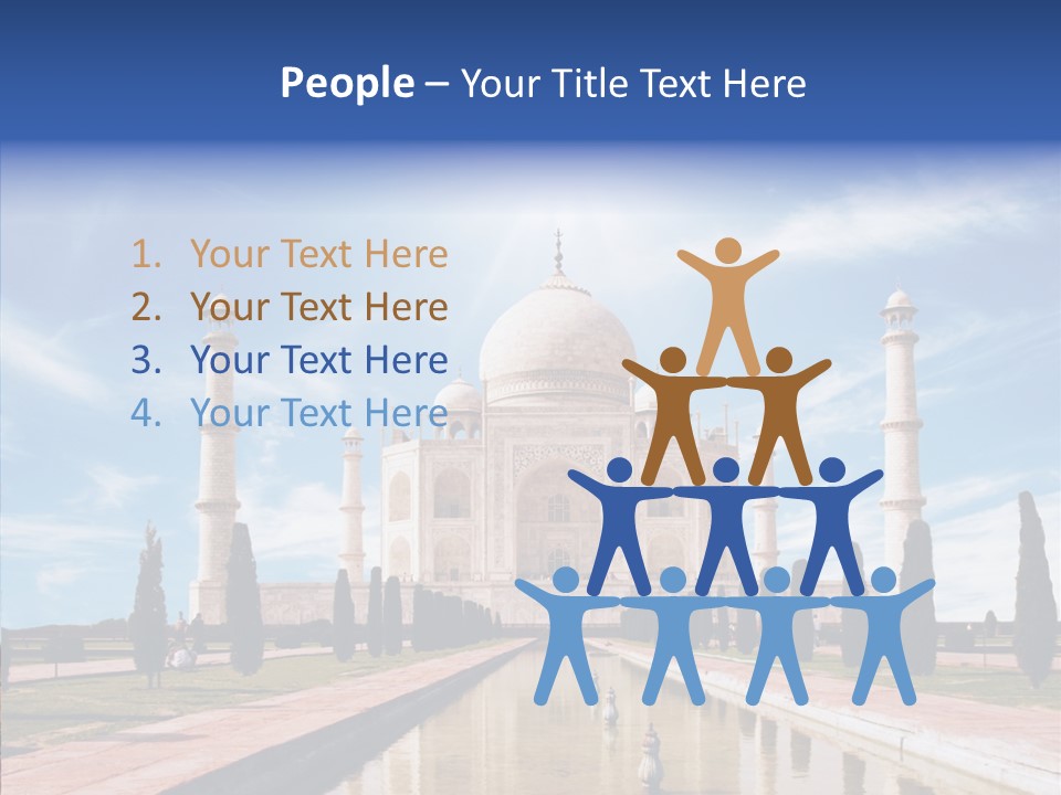 Landscape Symbol Beautiful PowerPoint Template