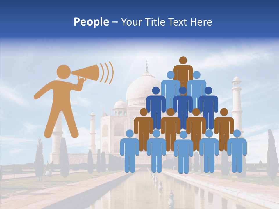 Landscape Symbol Beautiful PowerPoint Template