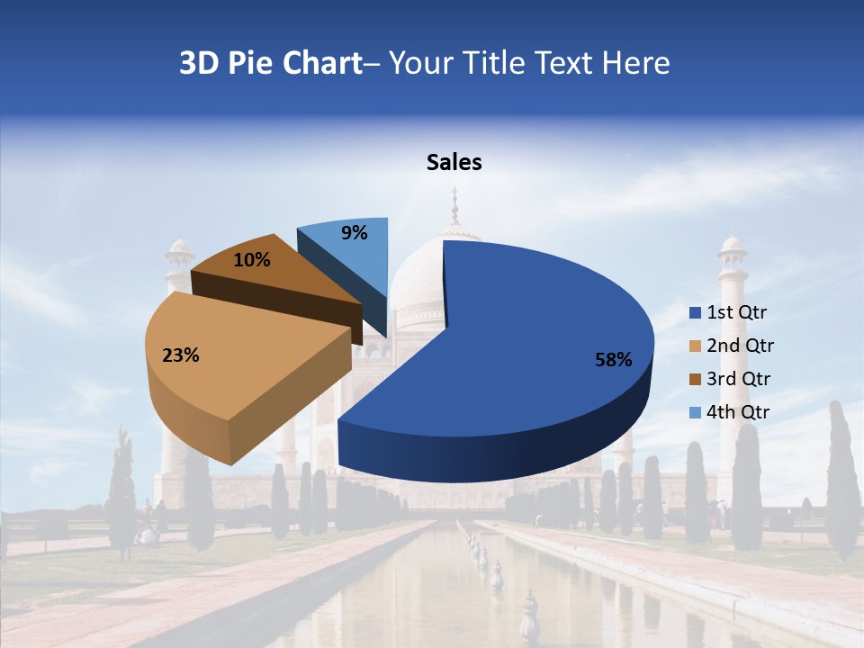 Landscape Symbol Beautiful PowerPoint Template