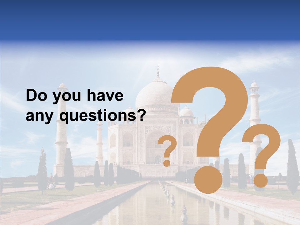 Landscape Symbol Beautiful PowerPoint Template