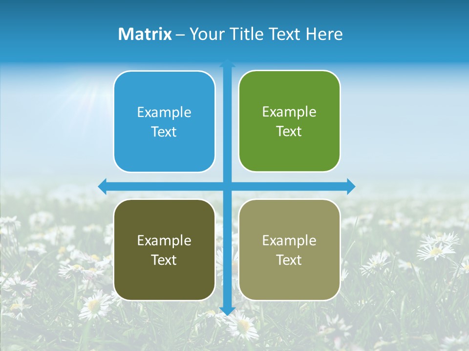 Pasture Idyllic Agriculture PowerPoint Template