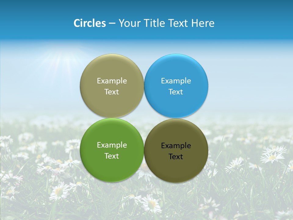 Pasture Idyllic Agriculture PowerPoint Template