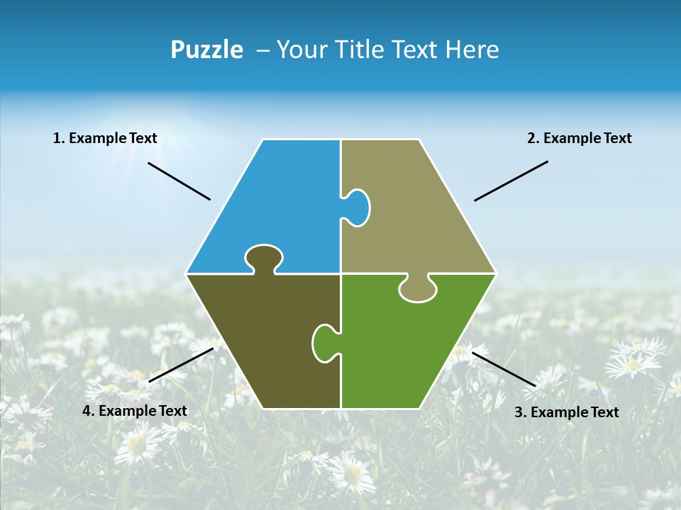 Pasture Idyllic Agriculture PowerPoint Template