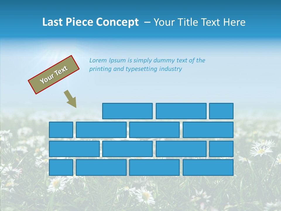 Pasture Idyllic Agriculture PowerPoint Template
