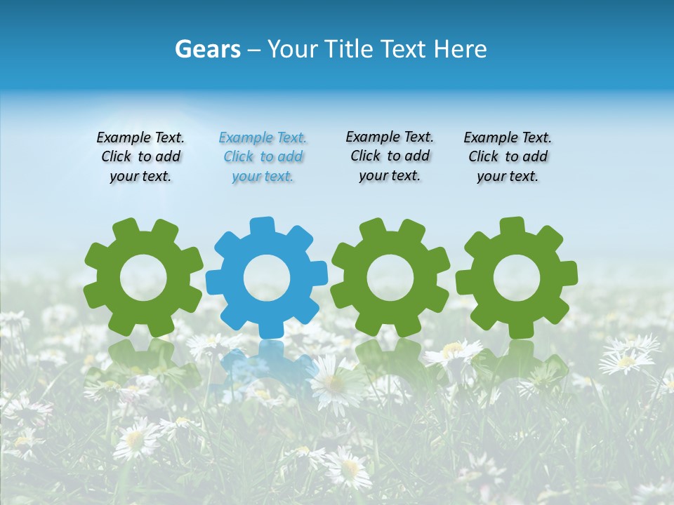 Pasture Idyllic Agriculture PowerPoint Template