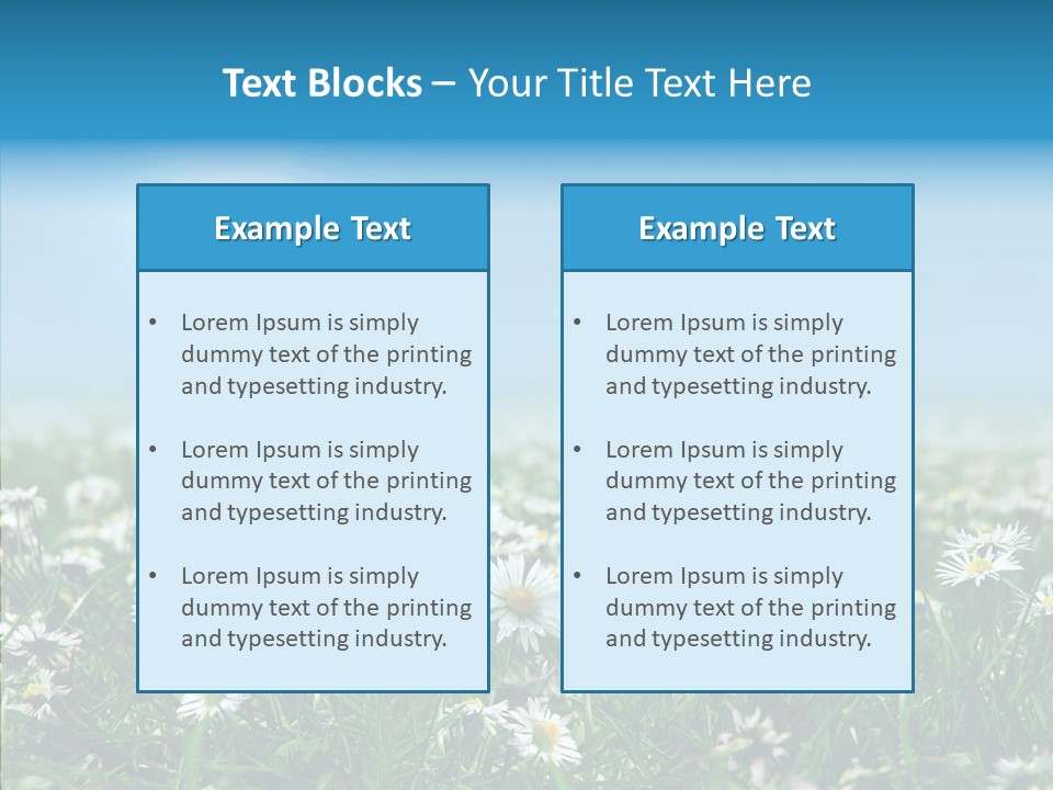 Pasture Idyllic Agriculture PowerPoint Template