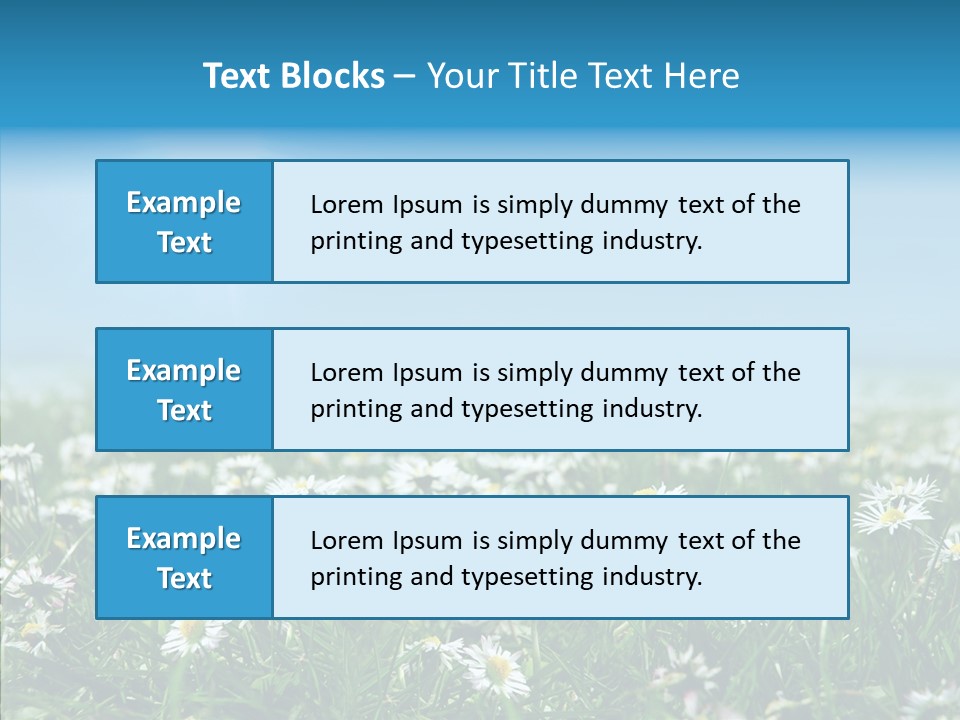 Pasture Idyllic Agriculture PowerPoint Template