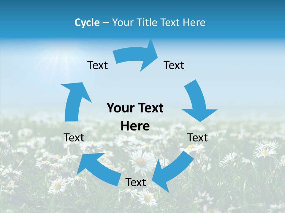Pasture Idyllic Agriculture PowerPoint Template