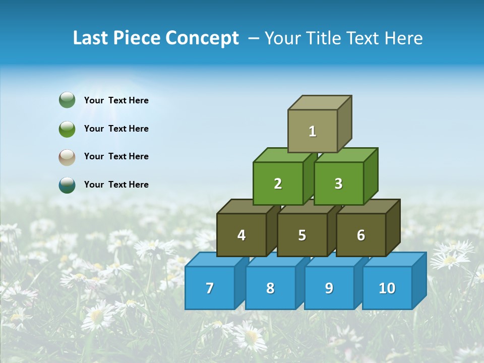 Pasture Idyllic Agriculture PowerPoint Template