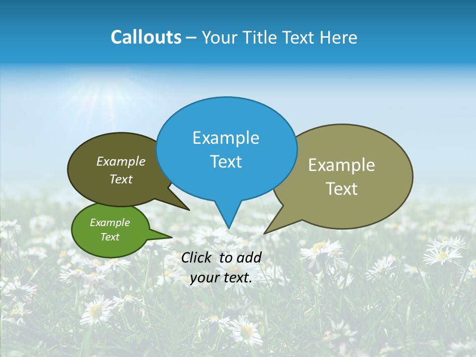 Pasture Idyllic Agriculture PowerPoint Template