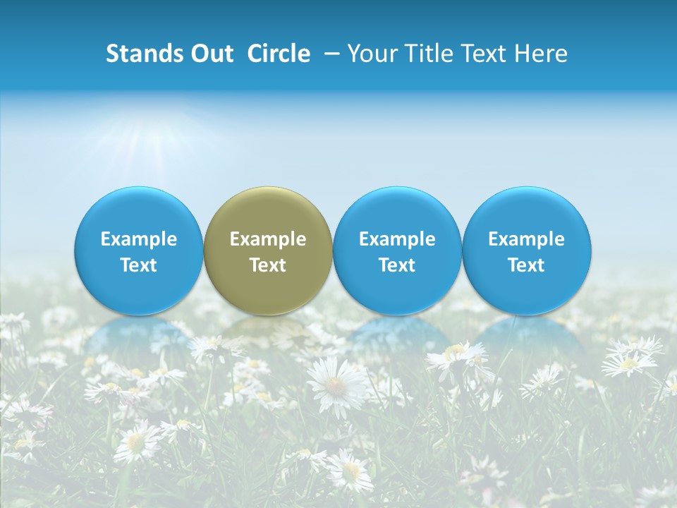Pasture Idyllic Agriculture PowerPoint Template