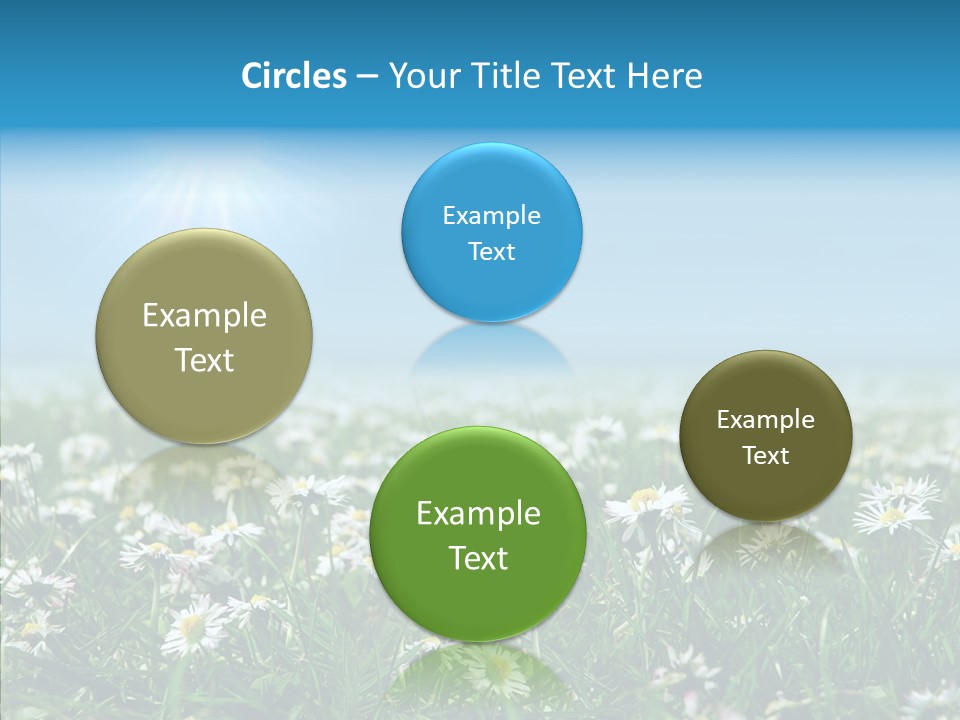 Pasture Idyllic Agriculture PowerPoint Template