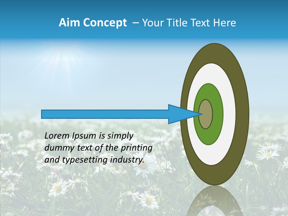Pasture Idyllic Agriculture PowerPoint Template