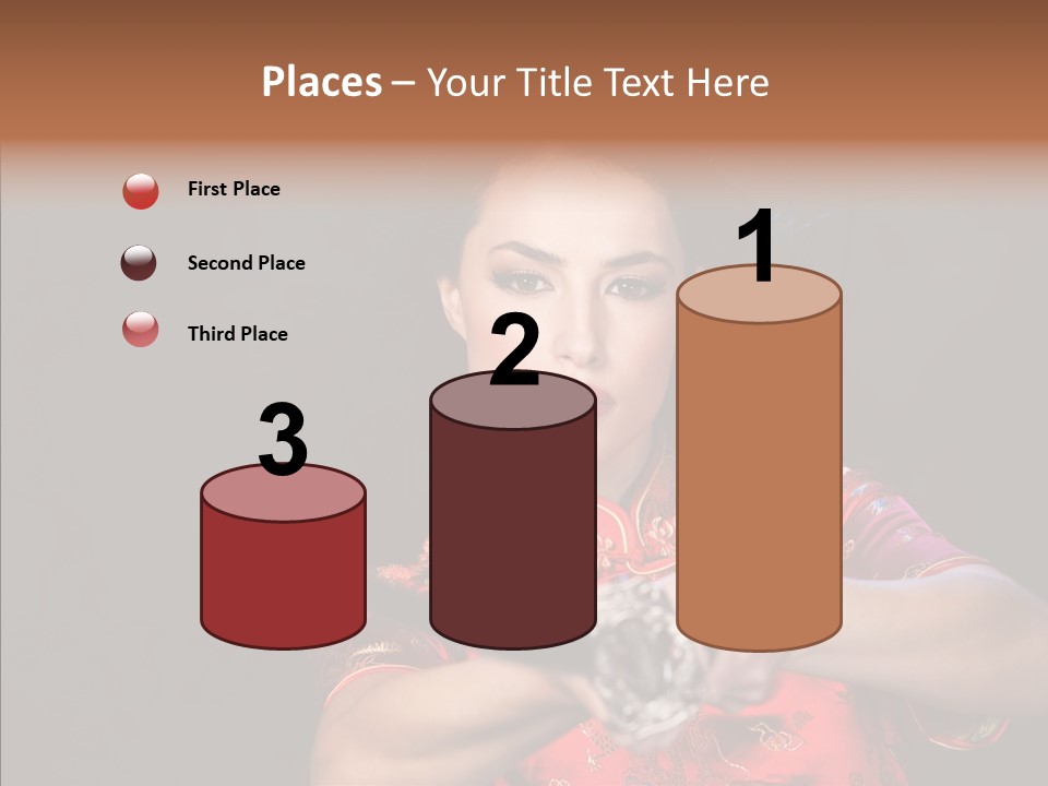 Energetic Person Pattern PowerPoint Template