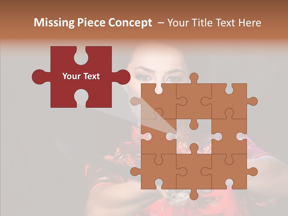 Energetic Person Pattern PowerPoint Template